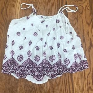 spaghetti straps tank top